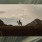 a person riding a horse on top of a nature background
