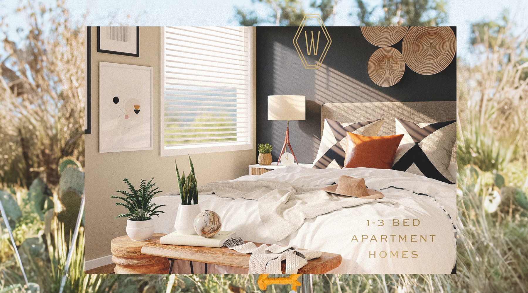 Comfortable. Contemporary. Collected. bedroom decor and modern-neutral colored sheets and pillows